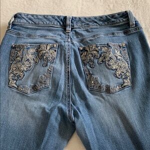 Embellished WHBM Blue Women's Jeans